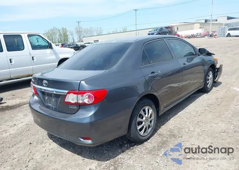 2013 Toyota Corolla L из США, поврежденный, VIN 2T1BU4EE1DC002005
